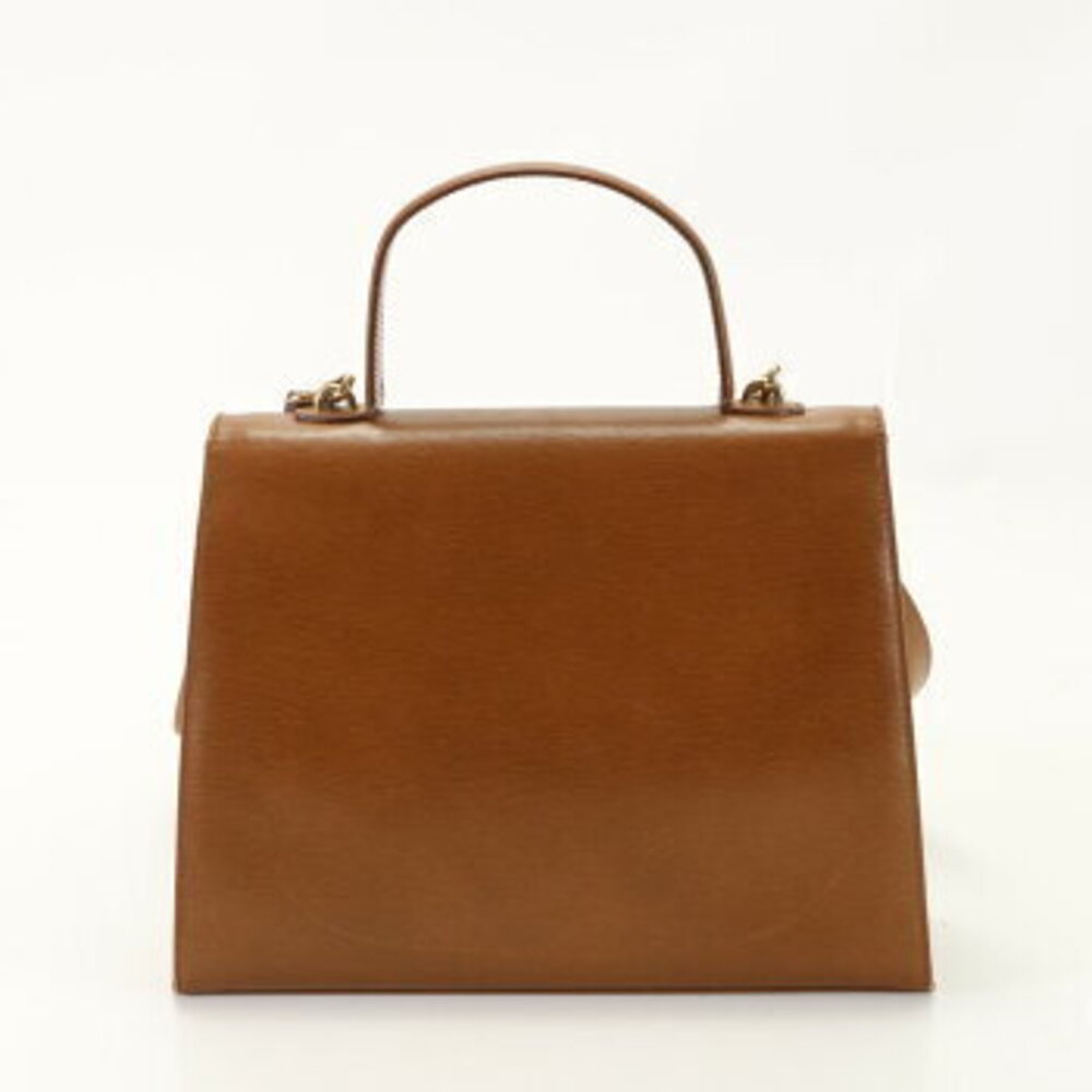 Christian Dior leather shoulder bag crossbody handbag brown - Picture 5 of 14